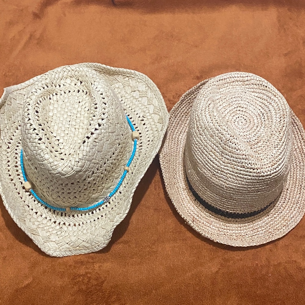 🏷️🌟CLOSET CLOSEOUT 👋 American Eagle Outfitters and Zara Natural Straw Hat